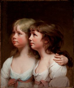 Retrato de Sarah e Ann Haden de Joseph Wright of Derby