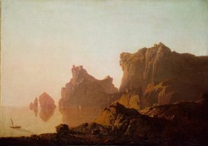 O Golfo de Salerno, 178385. de Joseph Wright of Derby