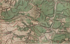 Mapa St. Gerard - Saint-Gérard de Joseph de Ferraris