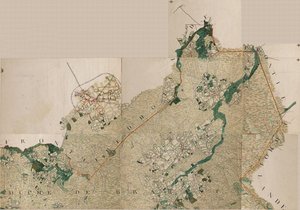 Mapa de Welde - Weelde, Bélgica por Joseph de Ferraris (1726 - 1814)