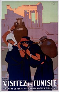 Douglas. Visite a Tunísia, 1929. de Joseph de La Nézière