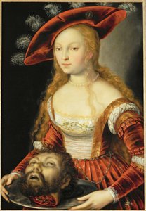 Salomé com a cabeça de João Batista ... de Joseph the younger Heintz