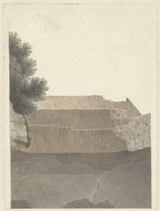 Parte da abóbada do Templo de Minerva Medica em Roma Seção da Maçonaria do Templo de Minerva Medica em Roma