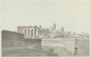 A Basílica de Santa Maria Maggiore em Roma Gezicht op Sa. Maria Maggiore, Roma