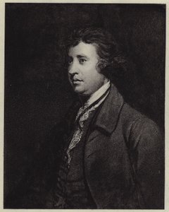 Edmund Burke (litho) de Joshua (after) Reynolds