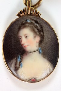 Lady Anne Campbell, Condessa de Strafford (esmalte)