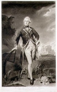 Retrato de Lord Robert Manners (1758-82) Capitão da HMS 