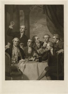 The Dilettanti Society, gravada por Charles Turner