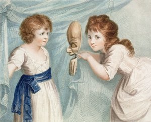 A Máscara, gravada por Luigi Schiavonetti (1765-1810), pub. por T. Simpson e Darling & Thompson