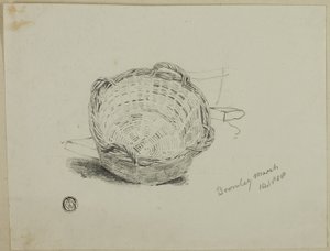 Cesto de lavatório em vime de Joshua Cristall