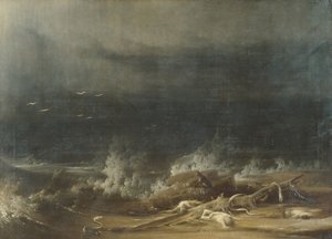 O dilúvio em direção ao seu fim, ca. 1813