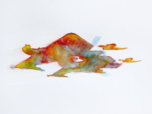Movimento abstrato colorido de Joshua Hoskins