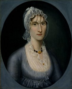 Retrato da Sra. Barbara Baker Murphy Esposa do Capitão do Mar, ca. 1810.