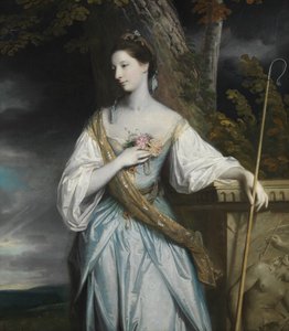 Anne Dashwood 1743-1830, condessa posterior de Galloway, 1764. de Joshua Reynolds