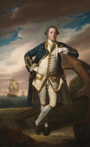 Capitão Philemon Pownall de Joshua Reynolds