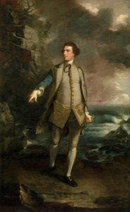 Capitão Augustus Keppel (1725-1786) de Joshua Reynolds