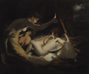 Cupido e Psique, c.1789 de Joshua Reynolds