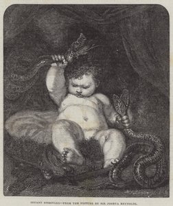 Hercules infantil de Joshua Reynolds