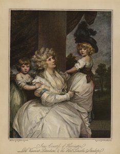 Jane Condessa de Harrington, Lorde Visconde Petersham e o Honrado Lincoln Stanhope de Joshua Reynolds
