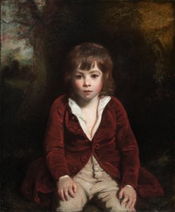 Retrato do jovem Bunbury de Joshua Reynolds