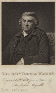 Retrato de Thomas Warton de Joshua Reynolds