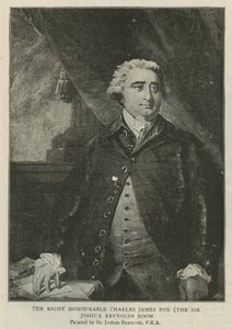 O Honorável Charles James Fox de Joshua Reynolds