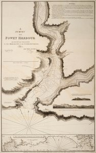 Um estudo do porto de Fowey de Joshua Thomas Austen
