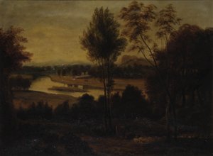 Vista da casa de Wick, c.1800