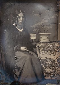 Harriet Beecher Stowe, 1850s. Criadores: Josiah Johnson Hawes, Albert Sands Southworth.