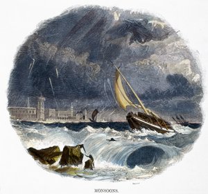 Monções, de Fenômenos da Natureza, 1849 de Josiah Wood Whymper