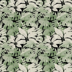 Folhagem tropical em tons suaves de Josie George