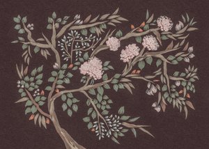 Árvore de flor rosa de Josie George