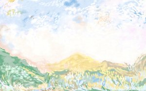 Paisagem em tons suaves de pastel de Josie George