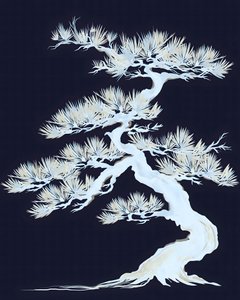 Bonsai branco de Josie George