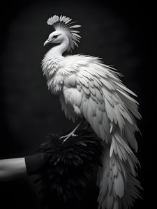 A Majestade do Pavão Branco de Josie George