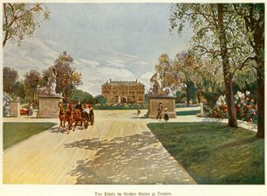 Castelo em Dresden de Josse Photo