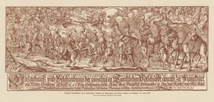 Emissários de Solimão, o Magnífico, chegam a Frankfurt de Jost (after) Amman