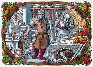 Gastronomia: uma cozinha muito equipada na Renascença