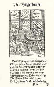 The Thimble Maker (gravura)