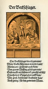 Fabricante de bacias de Jost Amman