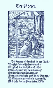 Curtidor de peles de Jost Amman