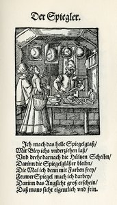 Fabricante de espelhos de Jost Amman