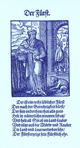 Príncipe soberano / Furst de Jost Amman