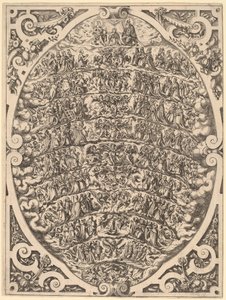 A hierarquia dos céus de Jost Amman