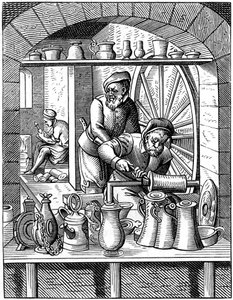 Tinman, século XVI, 1849. de Jost Amman