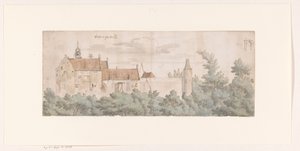 Vista de Kasteel Ooij, Brabante Norte