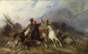 Batalha caucasiana de Jozef Brandt