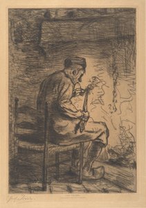 O fumador de Jozef Israëls