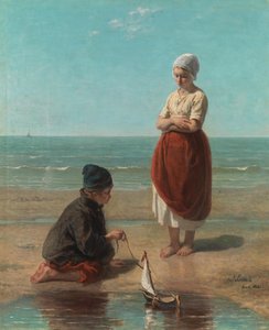 Crianças do mar de Jozef Israëls