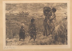A caminho de casa de Jozef Israëls